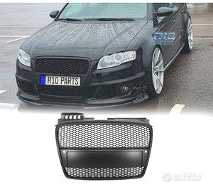 GRIGLIA AUDI A4 B7 04-07 NERO PDC
