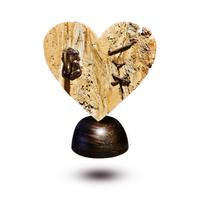 Cuore in Legno I "Chiodi"