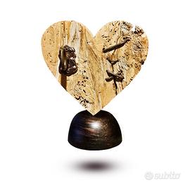 Cuore in Legno I "Chiodi"