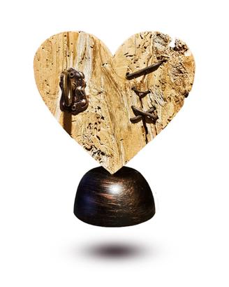 Cuore in Legno I "Chiodi"