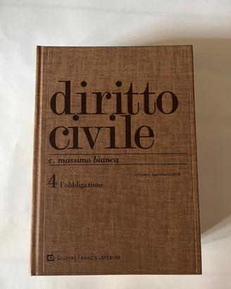 Diritto Civile Bianca 4 obbligazione Manuale