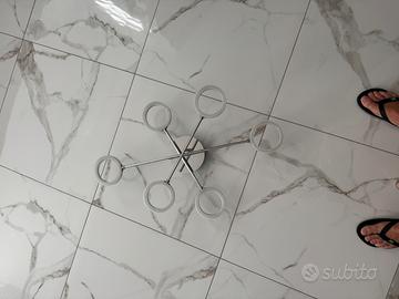 Plafoniera - Lampadario Led 6 anelli