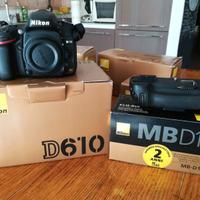 Nikon D610, corredo completo