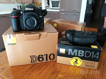 Nikon D610, corredo completo
