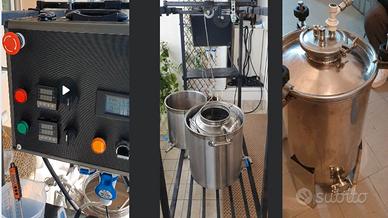 Impianto semiprofessionale hombrewing a Parma.