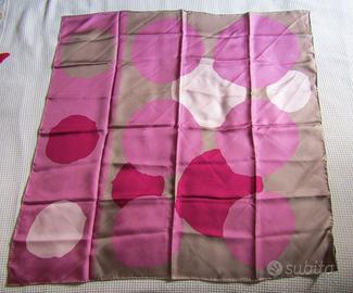 Foulard pura seta vintage Valentino