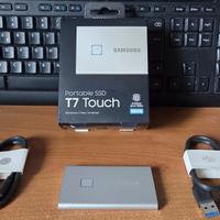 Samsung T7 Touch SSD esterno portatile - 500 GB