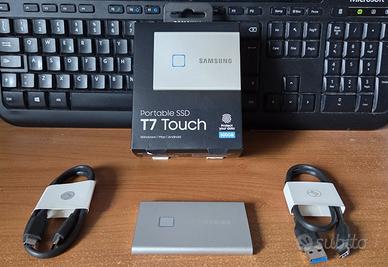 Samsung T7 Touch SSD esterno portatile - 500 GB