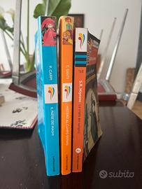 3 libri Battello a Vapore - serie azzurra/arancio