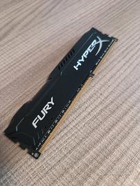 Memoria RAM DDr3 8gb Fury Hyperx Kingston