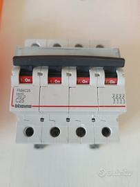 interruttore biticino magnetotermico  FN84C25