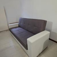 DIVANO 3 POSTI, LETTO, CON VANO CONTENITORE