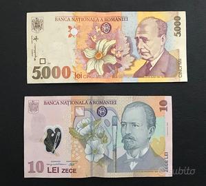 Fiorini ungheresi e Lei rumeni