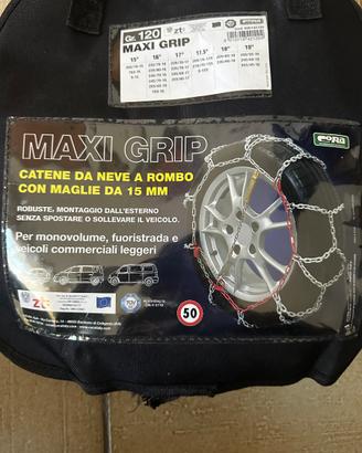 Cora Catene neve Camper e Furgoni Maxi Grip 15 mm