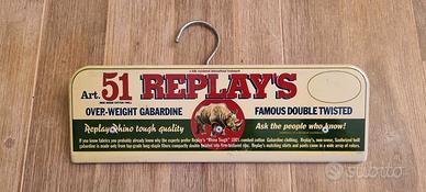 Replay gruccia a molla vintage originale JEANS