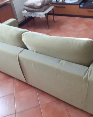 Divano letto +poltrona