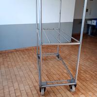 Carrello per stagionatura salumi