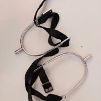 Speroni donna inox punta quadrata 20 mm