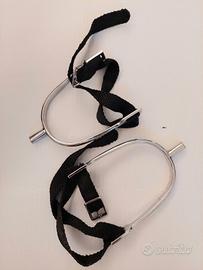 Speroni donna inox punta quadrata 20 mm