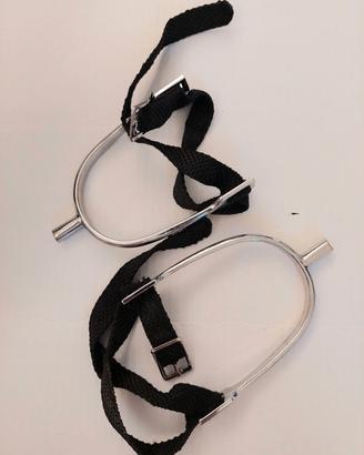 Speroni donna inox punta quadrata 20 mm