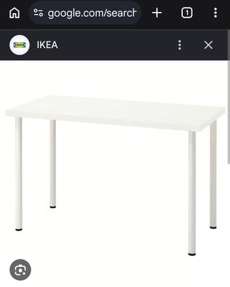 SCRIVANIA bianca  IKEA LAGKAPTEN 140x60