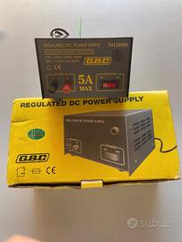 Alimentatore Stabilizzato GBC 13,8 Volt 5 Amp. mod