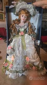 Bambola Porcellana Le Bambole 40cm con Sca