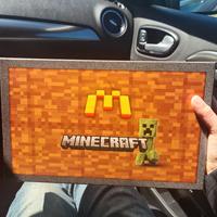 BoxMinecraft ediczione limitata mc donald's