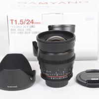 NIKON 24 1,5 AS IF UMC Video Samyang x Nikon