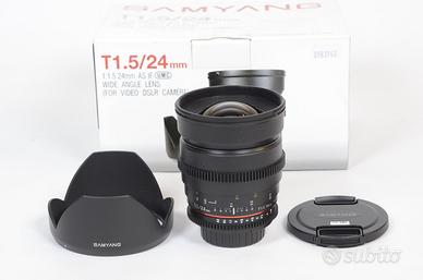 NIKON 24 1,5 AS IF UMC Video Samyang x Nikon
