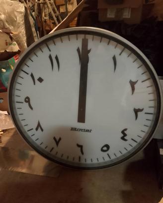 orologio grandissimo bifacciale