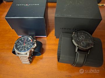 Orologio Tommy Hilfiger e Armani Exchange