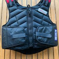 Corpetto protezione Paraschiena+Casco Equitazione