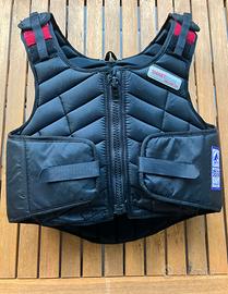 Corpetto protezione Paraschiena+Casco Equitazione