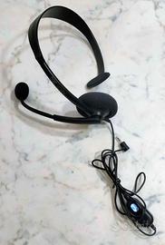 Cuffia x consolle Xbox/360 con Microfono