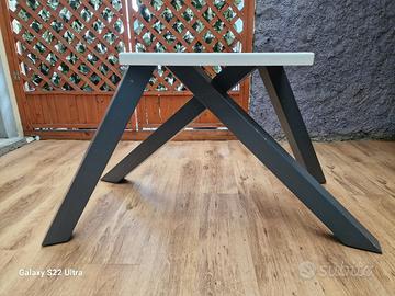 GAMBE TAVOLO, STRUTTURA  a  " X "