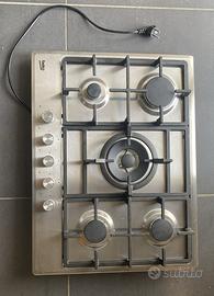 Piano cottura nuovo Gas e Metano 5 fuochi