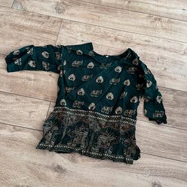 T-shirt / Blusa etnica souvenir India 🇮🇳🐘