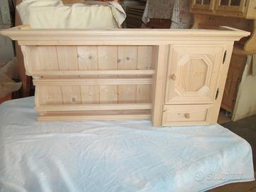 Piattaia e pensile in  abete