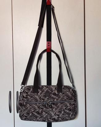 BORSA KIPLING marrone, molto capiente