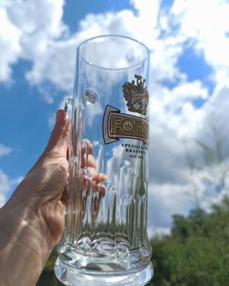 n. 6 pz Boccale birra FORST con manico 0.4cl