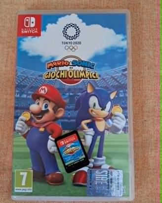 mario e sonic ai giochi olimpici nintendo switch