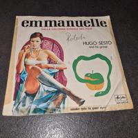 lp vinile 45 giri Emmanuelle  smoke gets in your e
