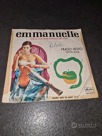 lp vinile 45 giri Emmanuelle  smoke gets in your e