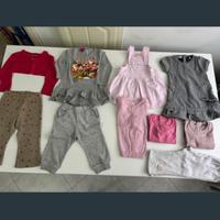 Set abbigliamento come nuovo bambina 1 anno