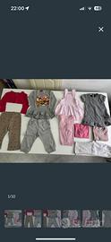 Set abbigliamento come nuovo bambina 1 anno
