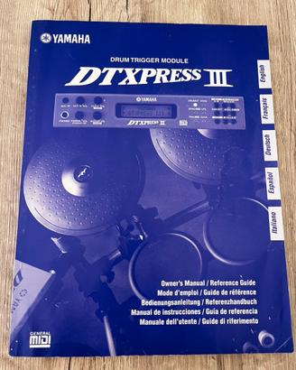Manuale Yamaha DTXPRESS 3