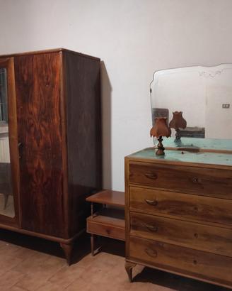 camera da letto completa in legno - GRATIS