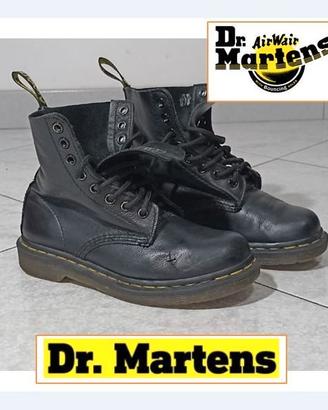 Stivaletti Dr. Martens 1460 Pascal neri pelle N.36