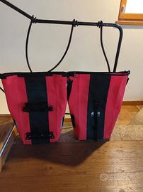 Borse GIVI laterale Junter 20 lt. rosse